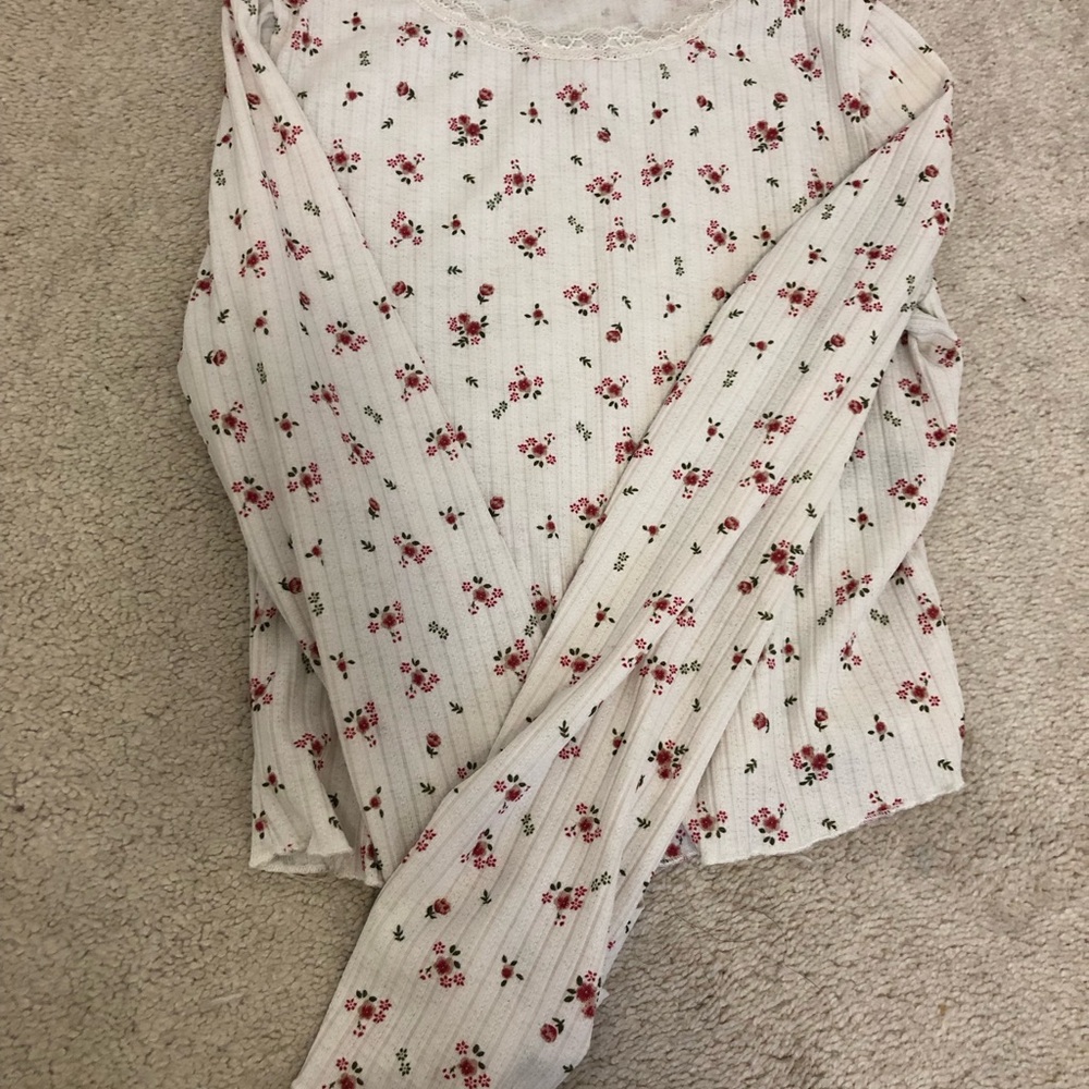 Floral Long Sleeve Top